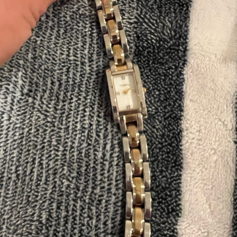 Fossil two toned watch